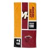 [Personalization Only] Miami Heat Colorblock Personalized Beach Towel