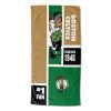 [Personalization Only] Boston Celtics Colorblock Personalized Beach Towel