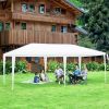 Party Tent 10'x20', Canopy Outdoor Tents for Wedding, Camping, Events Shelter (White)