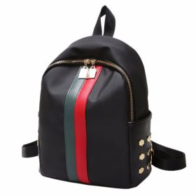 Fashion Korean Style Backpack (Option: Red And Green Stripes)