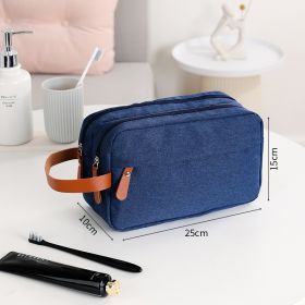 Men's Toiletry Bag Travel Skincare Storage (Option: Green-25 √ó 15 √ó 10cm)