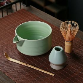 Matcha Tool Suit Japanese Gift Box (Option: Azure Suit)