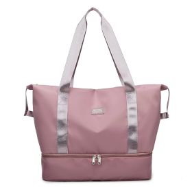 Travel Bag Short Distance Lightweight Tote New Portable Trolley Case (Option: Cherry Blossom Pink-Free Size)