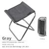 Outdoor folding chairs aluminum alloy fishing chairs barbecue folding stool portable camping pony