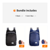 Portable And Foldable Small Backpack; Short-Distance Travel Bag For Men And Women For American Football Spectators