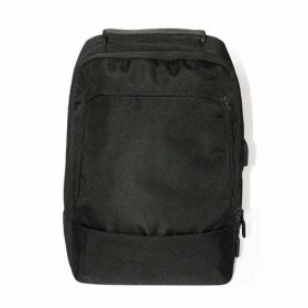 CLUB ROCHELIER STRUCTURED BACKPACK WITH USB (Color: Black)