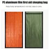 Portable Lightweight Emergency Sleeping Bag, Blanket, Tent - Thermal Bivy Sack For Camping, Hiking, And Outdoor Activities - Windproof And Waterproof