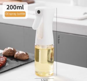 Glass Kitchen Household Air Fryer Atomization Fuel Injector (Option: 200ml-WHite)